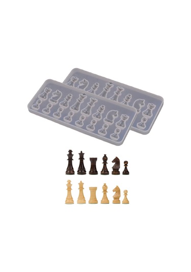 Mamba Alışveriş Kek Kalıbı Yeni Silikon 3d Uluslararası Satranç Kek Çikolata Şeker Zanaat Kalıp Kalıp Araçları