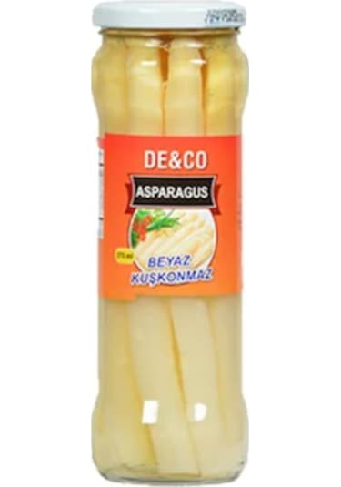 De&co Asparagus Beyaz Kuşkonmaz 370 ML