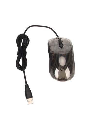 Kablolu Fare Şeffaf Kabuk Rgb Arka Aydınlatmalı Ayarlanabilir Dpı Programlanabilir Tuşlar Ev, Okul, Ofis İçin Oyun Faresi