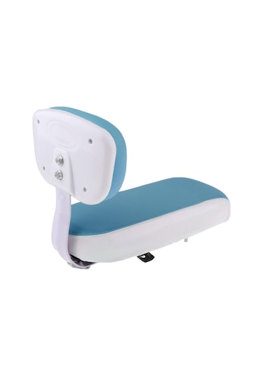 Dinosaurs Store Bisiklet Bisiklet Bisiklet Arka Koltuk Eyer Yastık Pad İle Geri Dinlenme Mavi Beyaz Altın