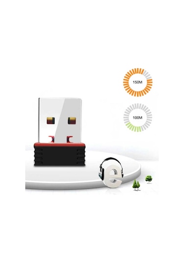 150mbps Wireless Usb Wi-fi Adaptör Dongle Network Lan Aparat