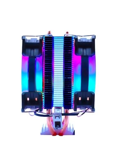 Gametech Freezer HD 2.0 AMD / Intel Gaming Rainbow Kule Tipi İşlemci Fanı 95 W TDP
