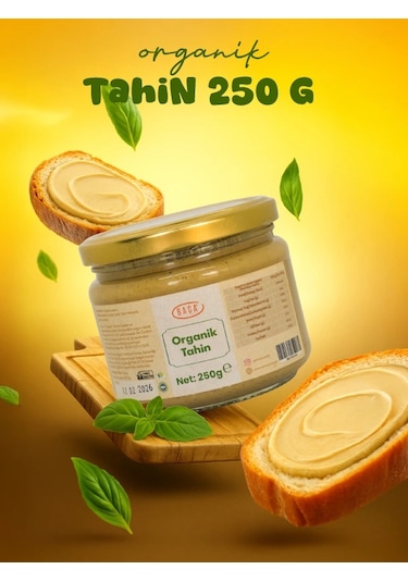 Organik Çiğ Tahin - 250 G