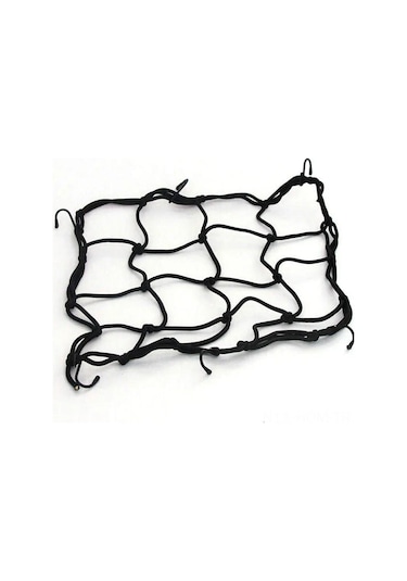 Suofeng Siyah 40x40 Cm Araç Çanta Ağı - Araba, Motosiklet, Bisiklet İçin Depolama Ağı