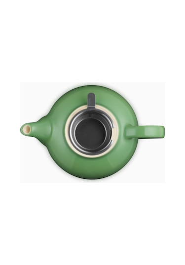 Le Creuset Paslanmaz Çelik Süzgeçli Seramik Çaydanlık, 1.3l Yeşil
