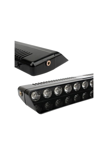 Sones 12 Led Araba Ön Vantuz Yüksek Parlaklık Flaş Işığı Kırmızı Beyaz