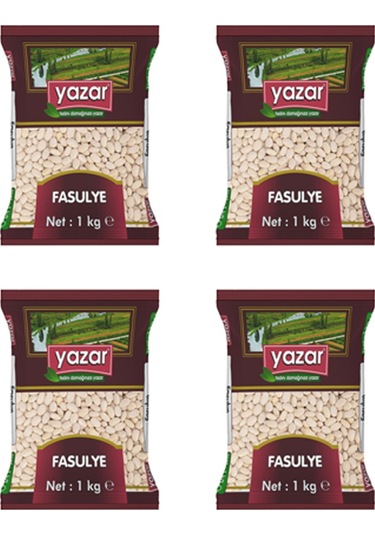 Yazar Kuru Fasulye 4 x 1 KG