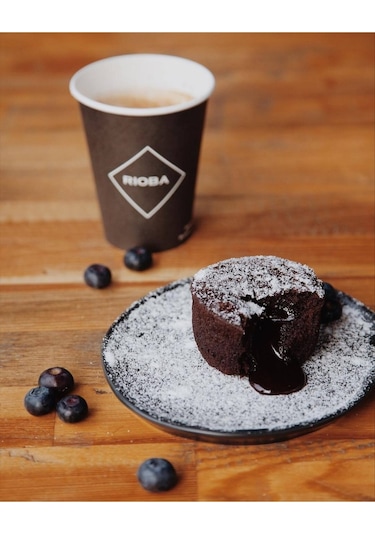 Rioba Karton Bardak Siyah Kahve Bardağı 9Oz Orta Boy