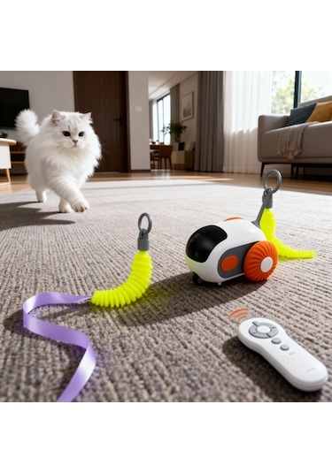Runaway Uzaktan Kumandalı Robot Kedi Oyuncağı Şarjlı