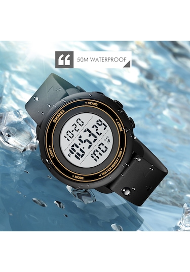 Sones Ochstın 6123b Çok Fonksiyonlu Kuvars Su Geçirmez Işıklı Çelik Kayışlı Erkek Saati Gümüş Mavi