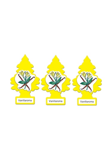 Little Trees 3'Lü Set Vanillaroma - Vanilya Oto Kokusu