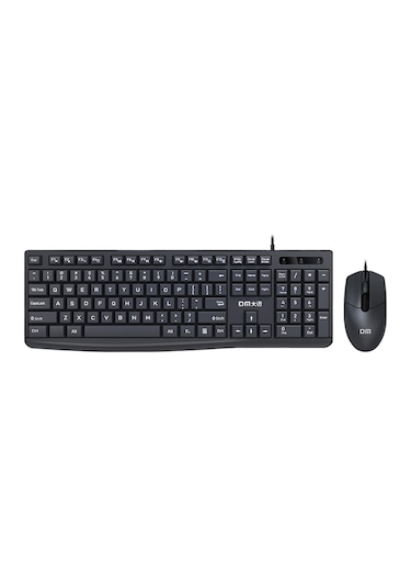 DM K11 USB Kablolu İngilizce Q Klavye ve Mouse Seti