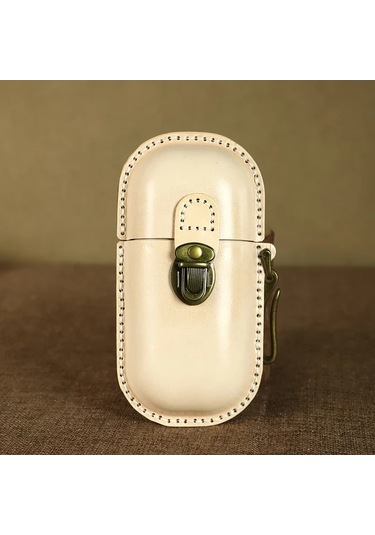 Willowhaven Orijinal Gerçek Deri El Yapımı Retro Gözlük Kılıfı - Anahtar, Kart Ve Bozukluk Saklama Orijinal