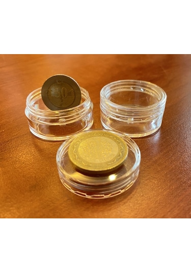 Flaky 5 ML 10 ML 20 ML Şeffaf Sert Plastik Mini Kozmetik Kutusu Losyon Krem Kavanozu