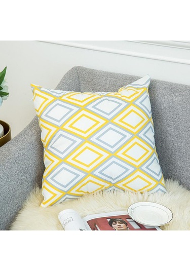 Homyl 18 "geometrik Yastık Kılıfı Kanepe Atmak Minder Stil4