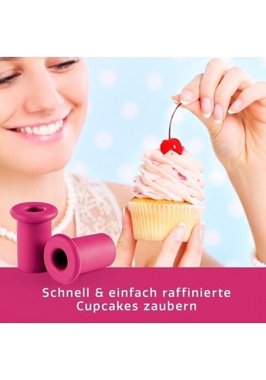 Ulzyvf Yuvarlak Tıpa Silikon Seti, Pembe Mutfak Kek Kalp Kalıp, Gw Kalp Şekli Pembe Kalp Şekli Pembe