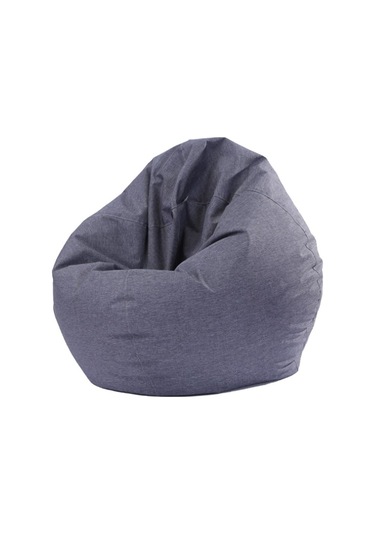 Suntek Su Geçirmez Oxford Baskılı Oyun Beanbag Kanepe Kapak Gri