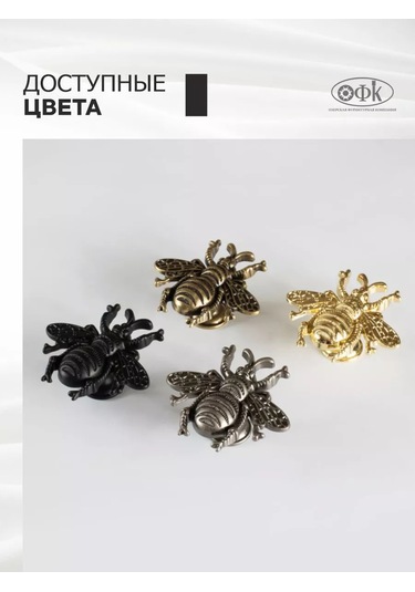 Ofk Mutfak İçin Mobilya Kulpları Düğme Böceği 214158627 Siyah