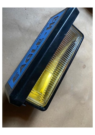 Halogen Sis Lambası Dikdörtgen Kapaklı Eski Üretim Etiketçilere Ö
