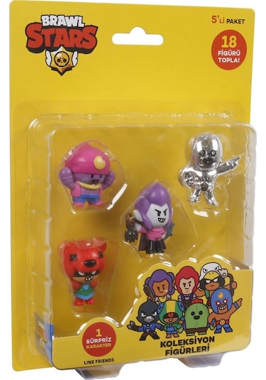 Pmı Brawl Stars 5'li Figür Model 6 Diğer
