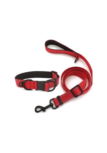 Tasmalı Suya Dayanıklı Kumaş Pet Yansıtıcı Yaka For Waterproof Collar + Leash, S Siyah Kırmızı Turuncu For Waterproof Collar + Leash, M For Waterproof Collar + Leash, L Turuncu
