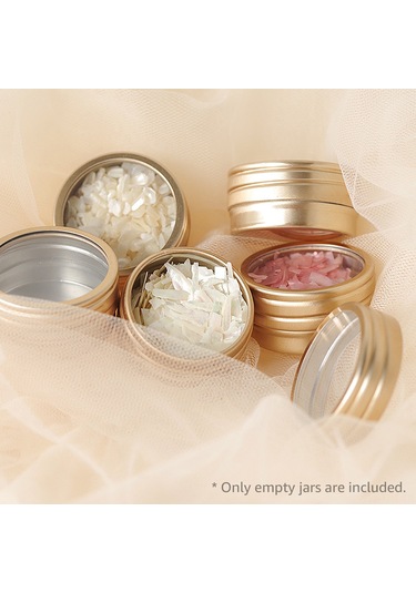 Hangfox Altın Alüminyum Manikür Taşlı Aksesuar Depolama Kutusu - 35 Parça Bölmeli, Su Geçirmez, Sağlam Ve Temizliği Kolay