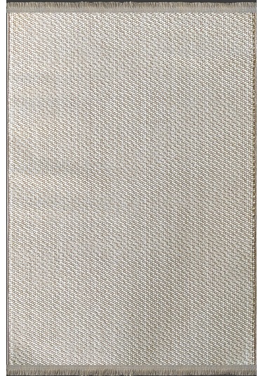Woolen Tual Anti Alerjik Bukle Halı 8401 Bej Renkli