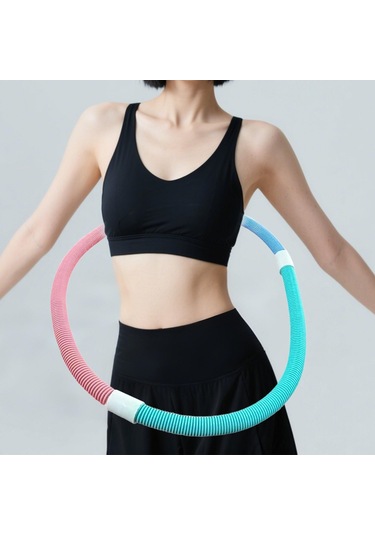 Suntek Ağırlıklı Fitness Çemberi Ev Spor Salonu Pvc Yumuşak Çok Renkli