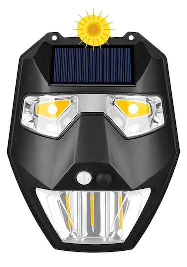 Greentech Güneş Enerjili - Yüz Görünümlü Led Aydınlatma / GT-SL19