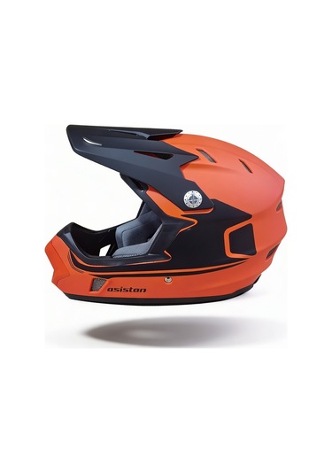 Asistan Ks-05 Fullface Turuncu L 59-60cm Bisiklet Kaskı