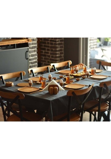 Bambum İkon 53 Parça Kahvaltı Seti Kahverengi