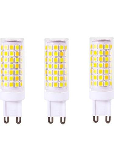 Beyaz Satış Led G9 Lamba Ampul Ac 220 V 3 W 5 W 7 W 2835 Smd Çip Seramik Led Ampul Avize Enerji Tasarrufu İçin Halojen G9 Değiştirin 3w