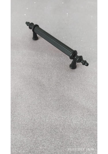 Sehrimanoglu 96mm Osmanlı Kulp Mat Siyah Çekmece Dolap Kulpu