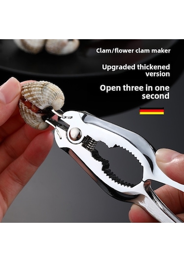 Springsun Zink Alaşımlı Çift Fonksiyonlu Mutfak Aracı: Midye, İkra, Ceviz Kabuk Açıcı - Dayanıklı Ve Ergonomik Tasarım Diğer