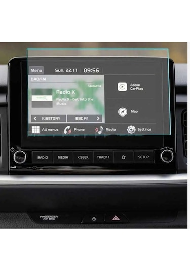 Kia Stonic Uyumlu 8 Inç Navigasyon Nano Ekran Koruyucu