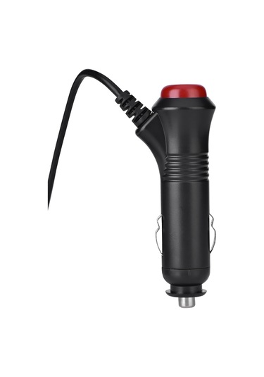 Moveevo 1.9m Araç Şarj Kablosu, Sigara Çakmakı Erkek Bağlantı - Dc5.5 2.1mm Erkek Bağlantı, Kayar Tel, Anahtar Ve Gösterge Işığı, Aşırı Yük Sigortası