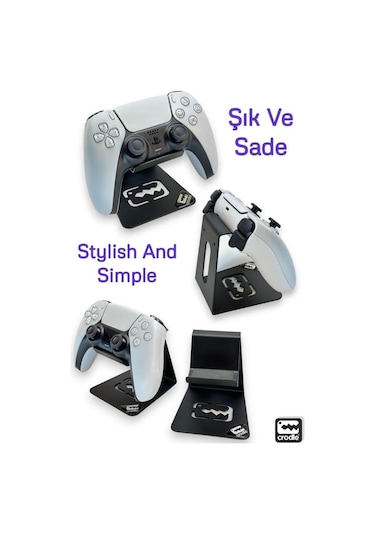 Masaüstü Ps5 Ps4 Xbox Joystick Dualsense Controller Tutucu Gamepad Standı Gaming Aksesuar