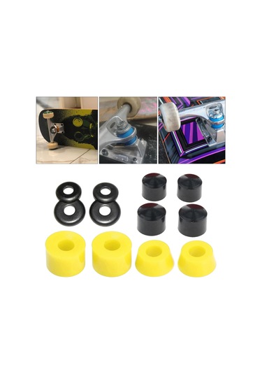 Homyl Kaykay Burcu Yedek Bardak Yıkayıcılar Longboard Sarı Sarı Çok Renkli