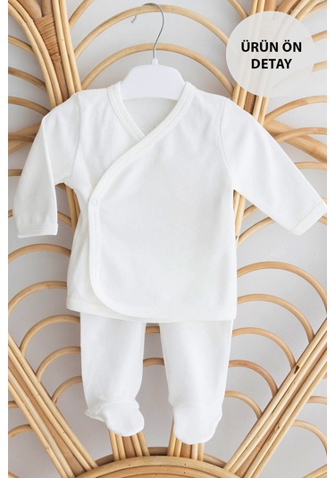 Lilabio %100 Organik Isme Özel Isimli 10lu Hastane Çıkışı Ayıcık Ekru