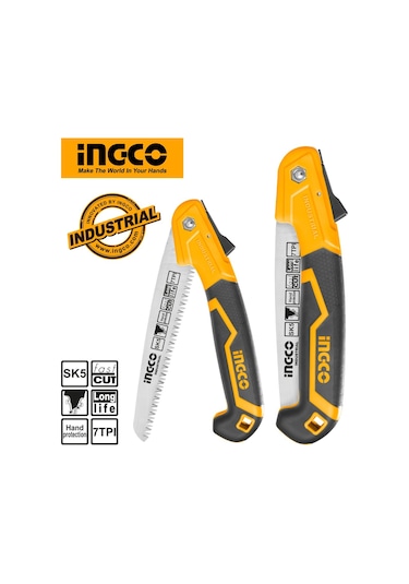 Ingco Hfsw1808 Çelik Katlanabilir Budama Testeresi 180 MM 7"