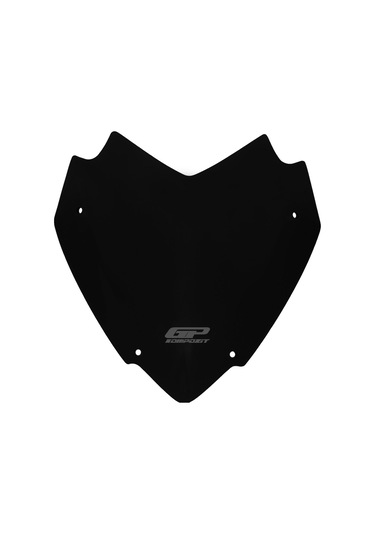 GP Kompozit Yamaha XMAX 2018-2023 Uyumlu Spor Ön Cam Siyah 34 cm