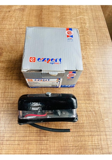 Traktör Plaka Lambası Demir Kasa