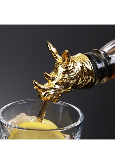 Suofeng Hayvan Figürlü Şarap Hava Alma Döküm Aparatı - Çıkarılabilir Silikon Uçlu Diğer