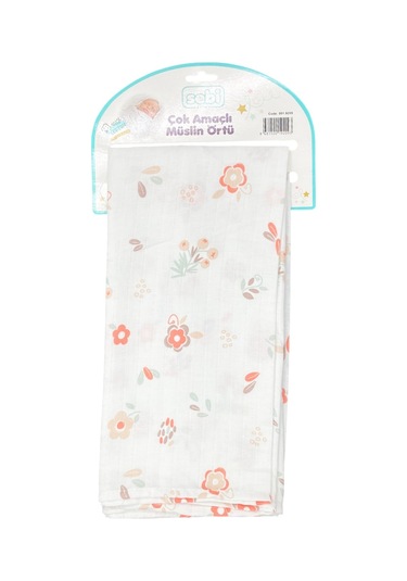 Sebi Bebe Çok Amaçlı Müslin Örtü 80x100 CM Gül Kurusu