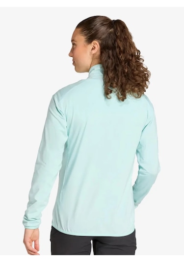 Adidas Jd3950 Terrex Multi Climawarm Tech Fleece Kadın Polar Turkuaz
