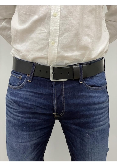 Hakiki Manda Deri Kot Pantolon Sıyah Kemeri 4 Yıl Garantilidir Siyah