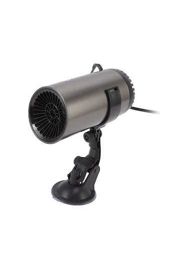 Yunboo 12v Araç Isıtıcı - Hızlı Isı, Buji Soketli, 360 Döner Süngerli Tutucu İle Cam Toz/don Giderici, Soğuk-hot 2-in-1 Fonksiyonlu, Aşırı Isı Korumalı