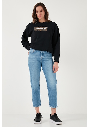 Levi's Bayan Kot Pantolon A7739-0018 Mavi Mavi