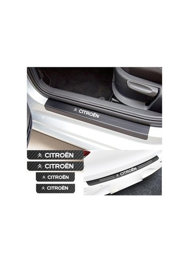Cıtroen Nemo Bağaj Ve Kapı Eşiği Karbon Sticker (Set)