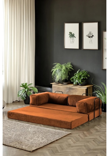 Mobetto Legoom Açılır Kanepe Yatak Olabilen, Aktivite Koltuğu - Turuncu